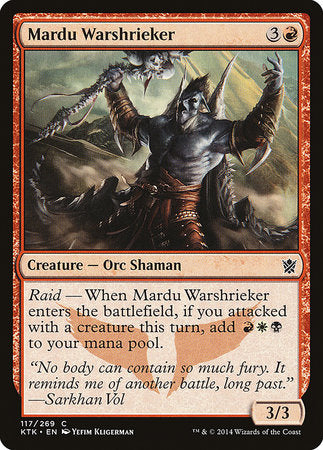 Mardu Warshrieker [Khans of Tarkir] | Gate City Games LLC