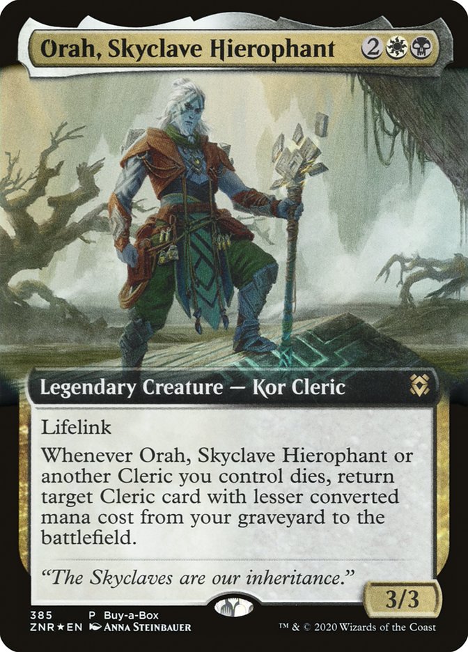 Orah, Skyclave Hierophant (Buy-A-Box) [Zendikar Rising] | Gate City Games LLC