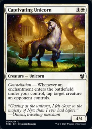 Captivating Unicorn [Theros Beyond Death] | Gate City Games LLC