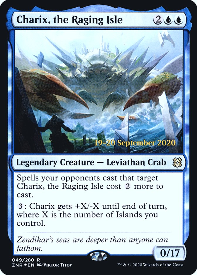 Charix, the Raging Isle  [Zendikar Rising Prerelease Promos] | Gate City Games LLC