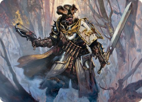 Brutal Cathar Art Card [Innistrad: Midnight Hunt Art Series] | Gate City Games LLC