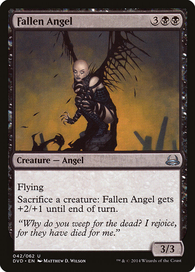 Fallen Angel (Divine vs. Demonic) [Duel Decks Anthology] | Gate City Games LLC