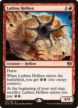 Lathnu Hellion [Kaladesh] | Gate City Games LLC