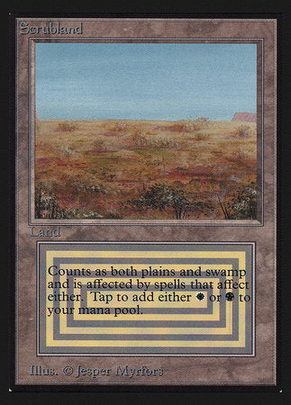 Scrubland (IE) [Intl. Collectors’ Edition] | Gate City Games LLC