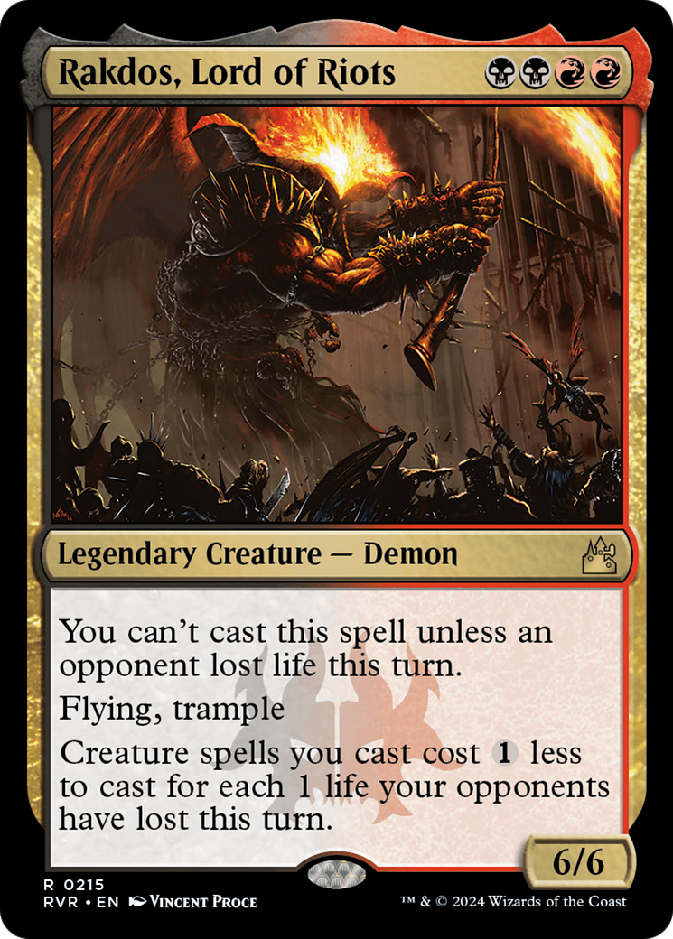 Rakdos, Lord of Riots [Ravnica Remastered] | Gate City Games LLC