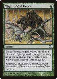 Might of Old Krosa [Time Spiral] | Gate City Games LLC
