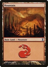 Mountain [Time Spiral] | Gate City Games LLC