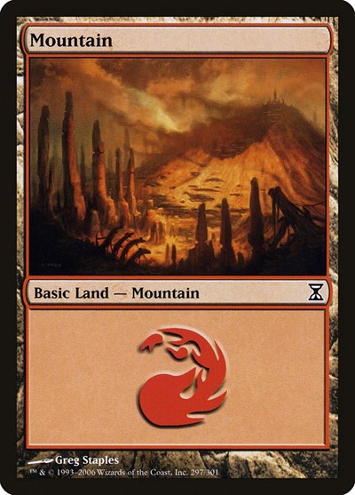 Mountain [Time Spiral] | Gate City Games LLC