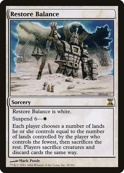 Restore Balance [Time Spiral] | Gate City Games LLC