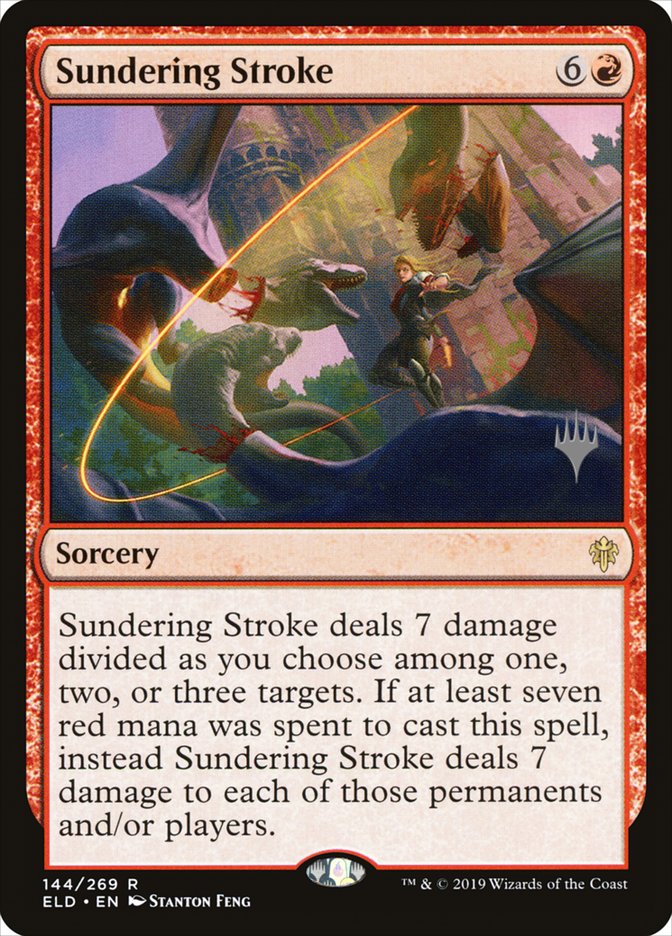 Sundering Stroke (Promo Pack) [Throne of Eldraine Promos] | Gate City Games LLC