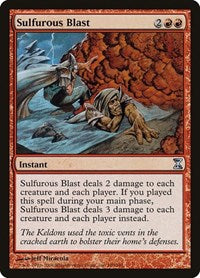 Sulfurous Blast [Time Spiral] | Gate City Games LLC
