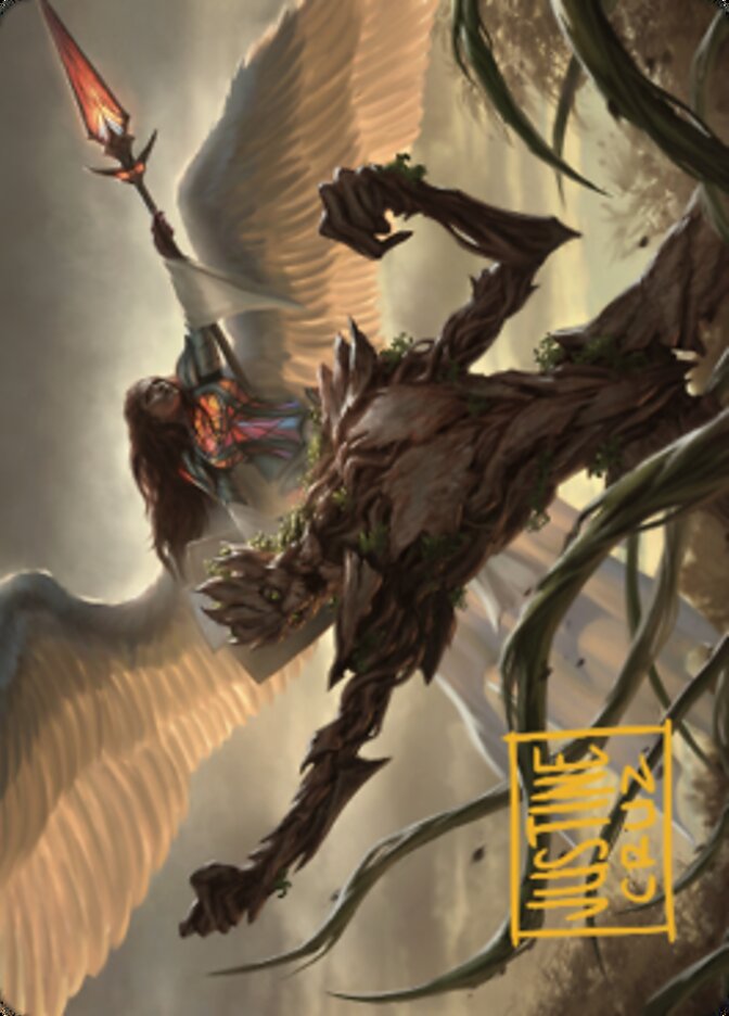 Strength of the Coalition Art Card (Gold-Stamped Signature) [Dominaria United Art Series] | Gate City Games LLC