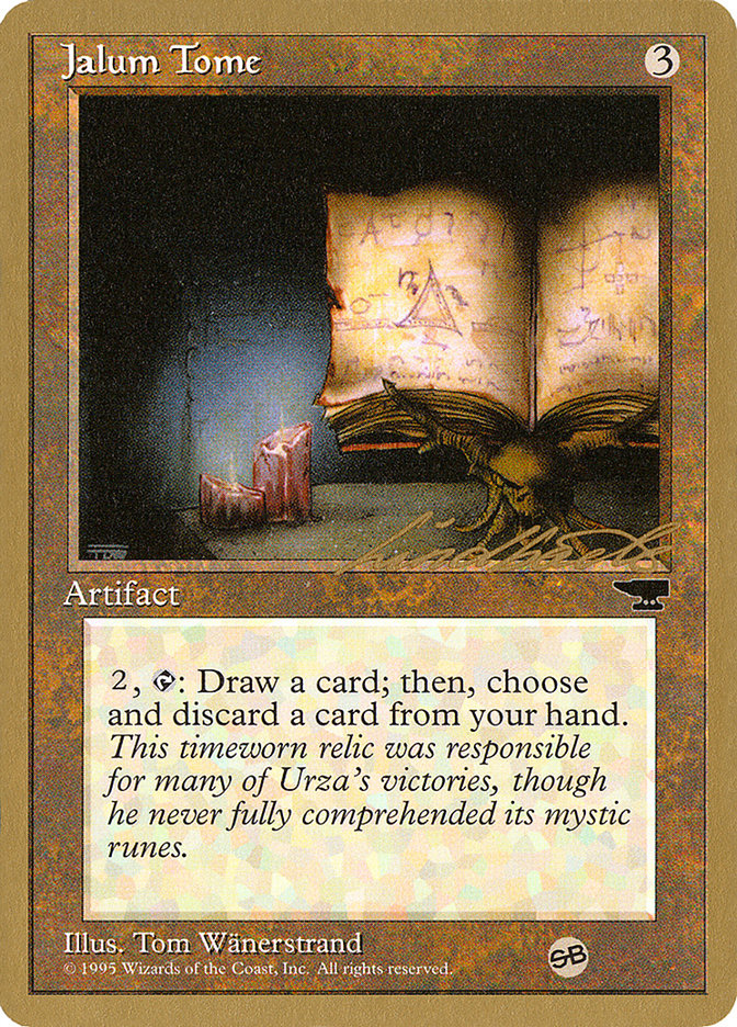 Jalum Tome (Leon Lindback) (SB) [Pro Tour Collector Set] | Gate City Games LLC