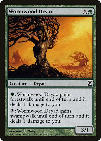 Wormwood Dryad [Time Spiral] | Gate City Games LLC