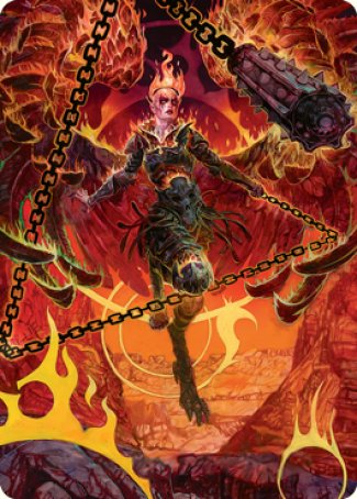 Zariel, Archduke of Avernus Art Card [Dungeons & Dragons: Adventures in the Forgotten Realms Art Series] | Gate City Games LLC