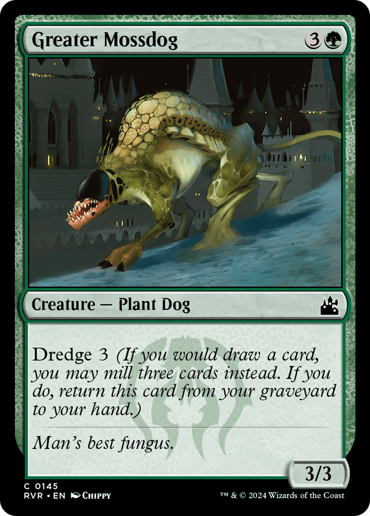 Greater Mossdog [Ravnica Remastered] | Gate City Games LLC