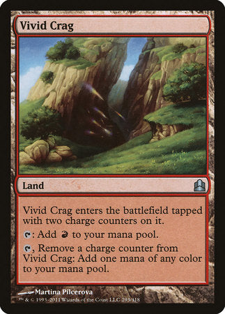 Vivid Crag [Commander 2011] | Gate City Games LLC