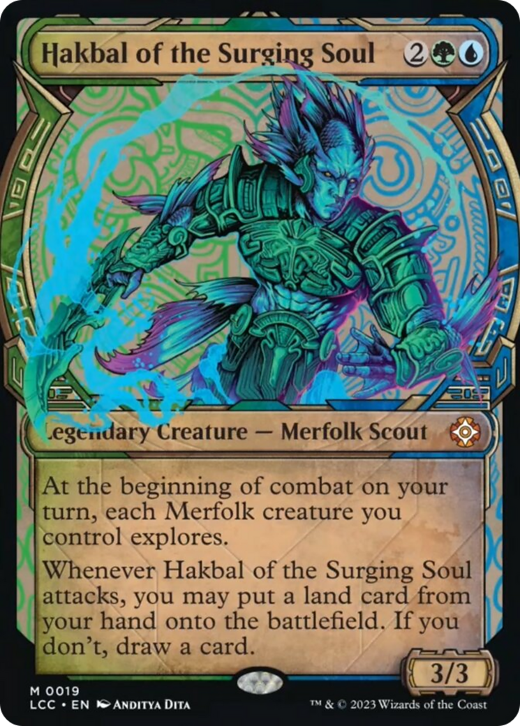 Hakbal of the Surging Soul (Showcase) [The Lost Caverns of Ixalan Commander] | Gate City Games LLC