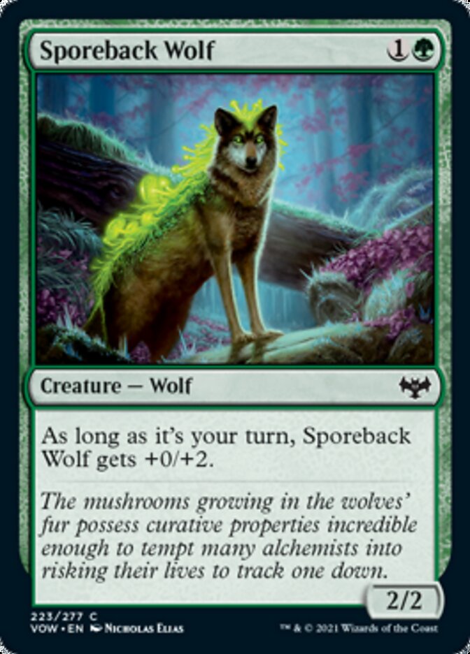 Sporeback Wolf [Innistrad: Crimson Vow] | Gate City Games LLC