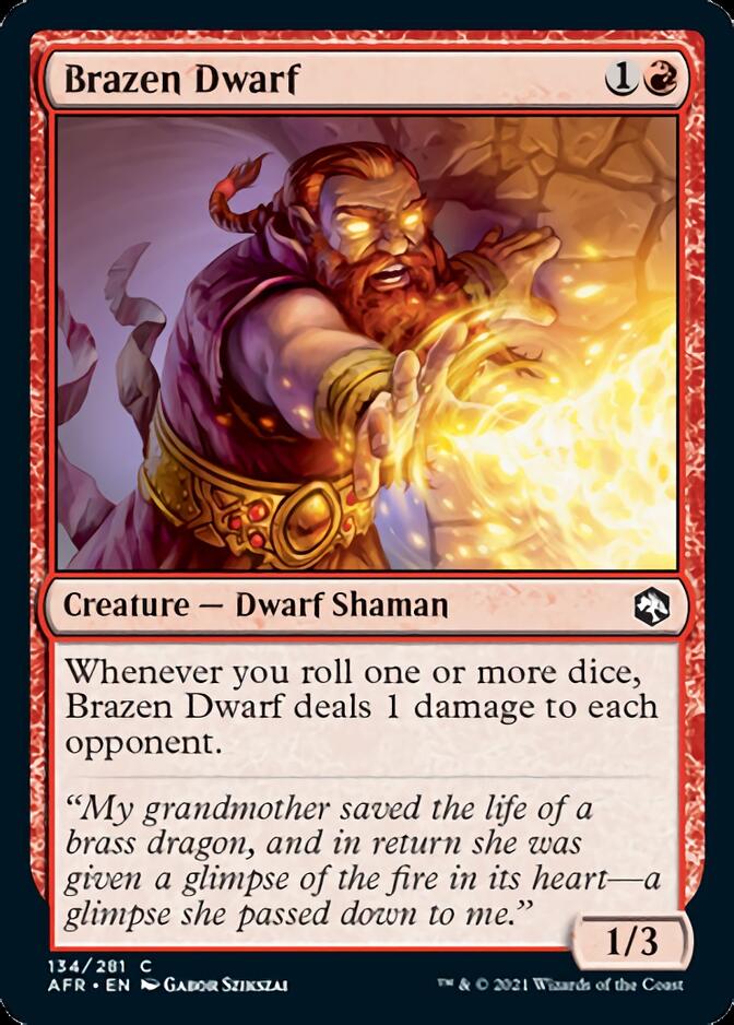 Brazen Dwarf [Dungeons & Dragons: Adventures in the Forgotten Realms] | Gate City Games LLC