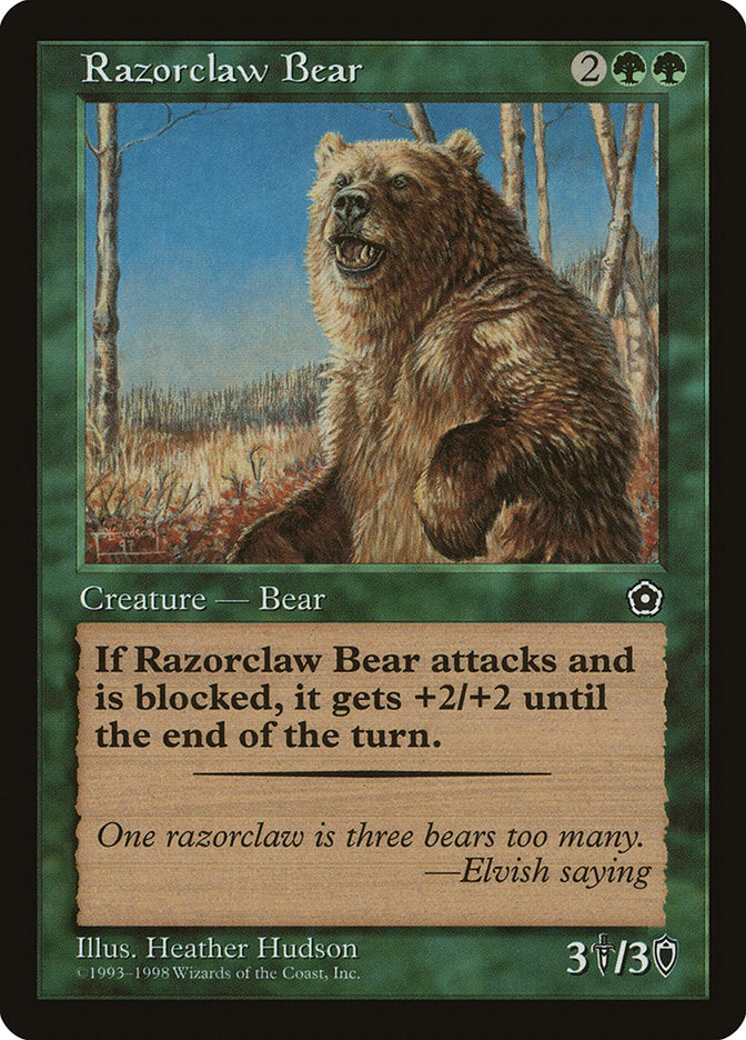 Razorclaw Bear [Portal Second Age] | Gate City Games LLC