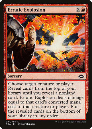 Erratic Explosion [Planechase Anthology] | Gate City Games LLC