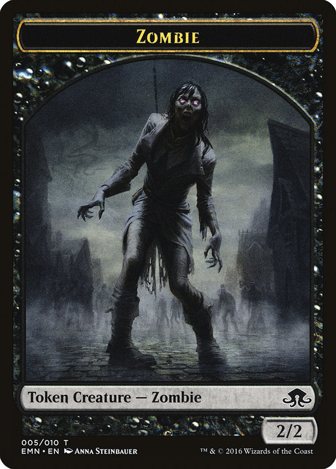 Zombie (005/010) [Eldritch Moon Tokens] | Gate City Games LLC