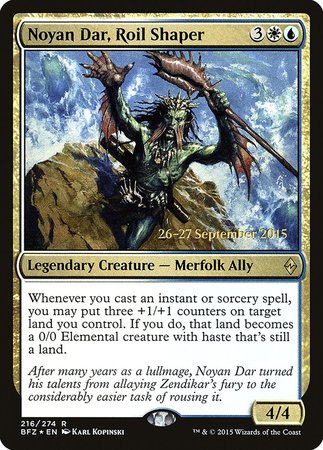 Noyan Dar, Roil Shaper [Battle for Zendikar Promos] | Gate City Games LLC