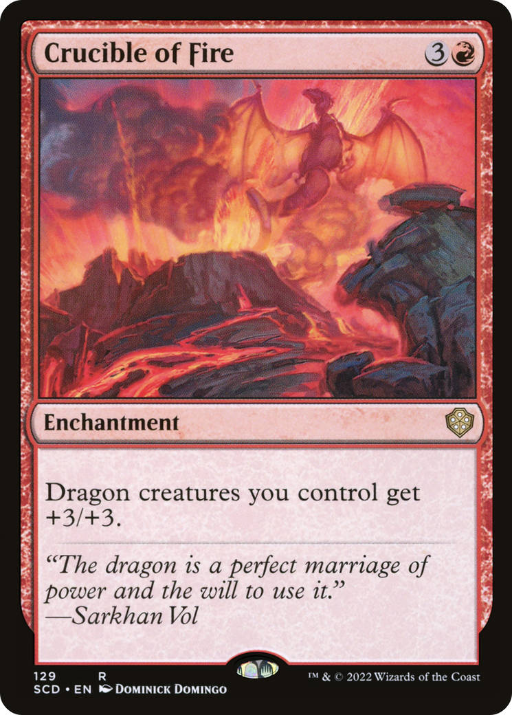 Crucible of Fire [Starter Commander Decks] | Gate City Games LLC