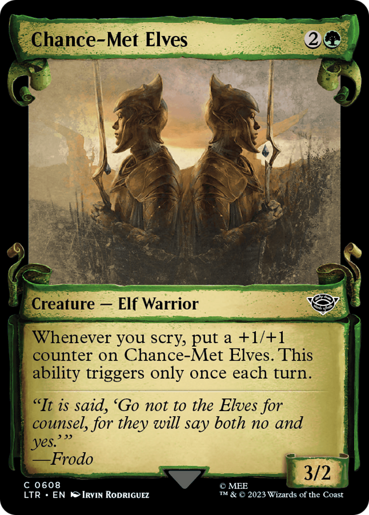 Chance-Met Elves [The Lord of the Rings: Tales of Middle-Earth Showcase Scrolls] | Gate City Games LLC