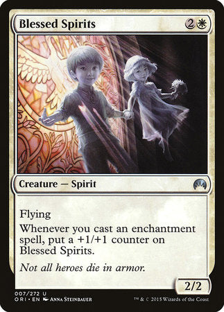 Blessed Spirits [Magic Origins] | Gate City Games LLC