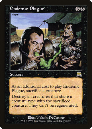 Endemic Plague [Onslaught] | Gate City Games LLC