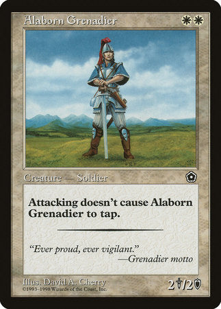 Alaborn Grenadier [Portal Second Age] | Gate City Games LLC