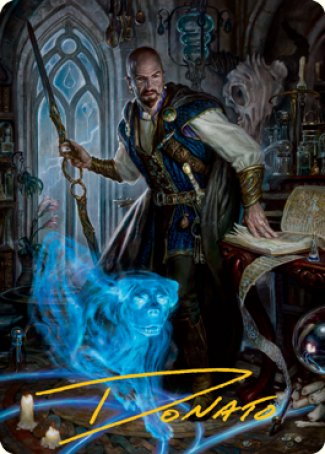 Mordenkainen Art Card (Gold-Stamped Signature) [Dungeons & Dragons: Adventures in the Forgotten Realms Art Series] | Gate City Games LLC