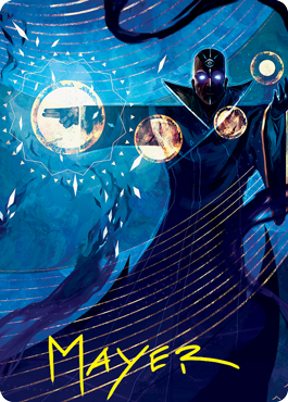 Negate Art Card (Gold-Stamped Signature) [Strixhaven: School of Mages Art Series] | Gate City Games LLC