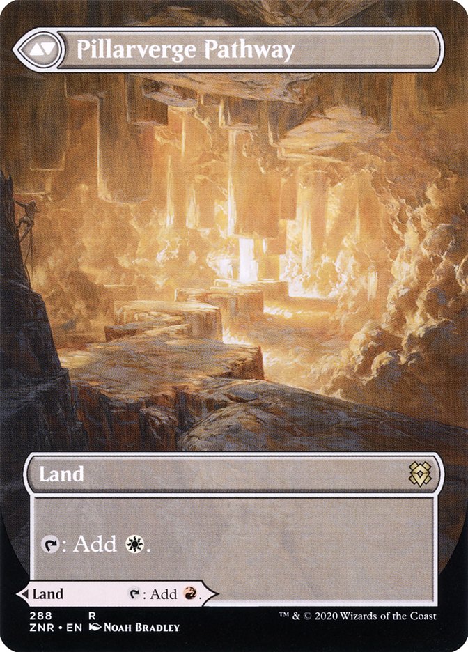 Needleverge Pathway // Pillarverge Pathway (Extended) (Noah Bradley) [Zendikar Rising] | Gate City Games LLC