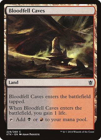 Bloodfell Caves [Khans of Tarkir] | Gate City Games LLC