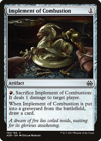 Implement of Combustion [Aether Revolt] | Gate City Games LLC