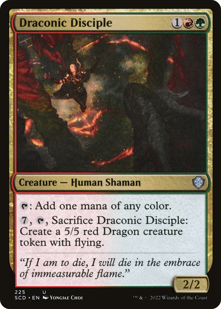 Draconic Disciple [Starter Commander Decks] | Gate City Games LLC