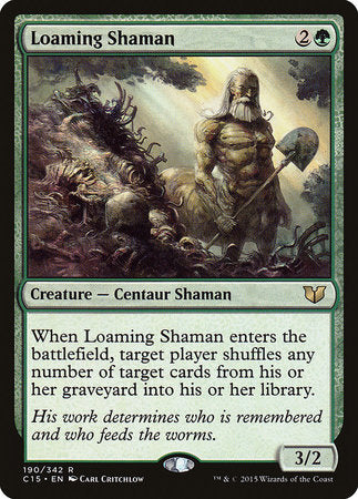 Loaming Shaman [Commander 2015] | Gate City Games LLC