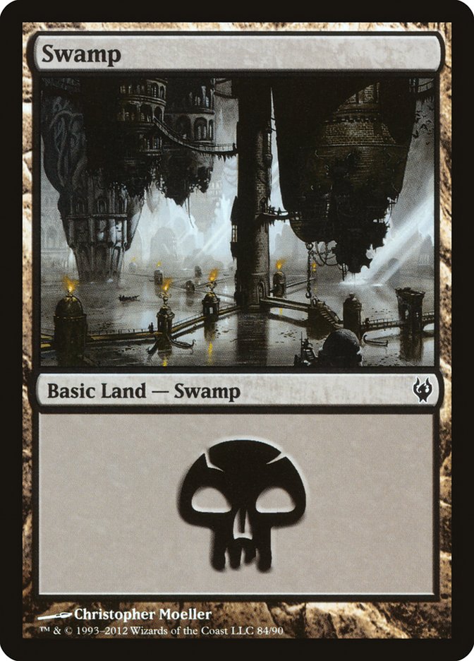 Swamp (84) [Duel Decks: Izzet vs. Golgari] | Gate City Games LLC
