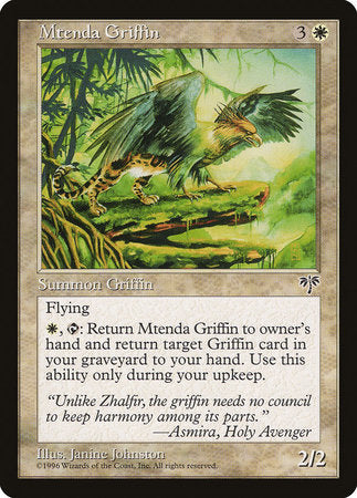 Mtenda Griffin [Mirage] | Gate City Games LLC