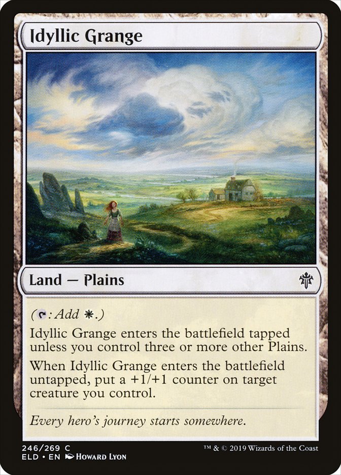 Idyllic Grange [Throne of Eldraine] | Gate City Games LLC