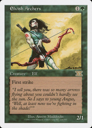 Elvish Archers [Classic Sixth Edition] | Gate City Games LLC