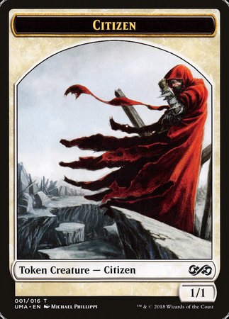 Citizen Token [Ultimate Masters Tokens] | Gate City Games LLC