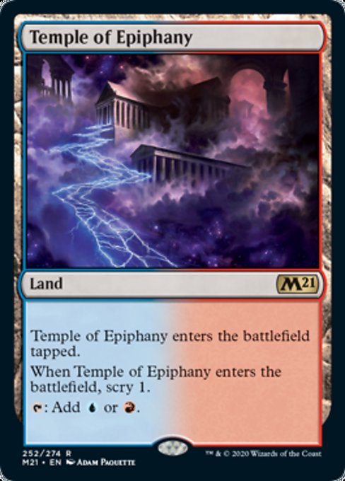 Temple of Epiphany [Core Set 2021] | Gate City Games LLC