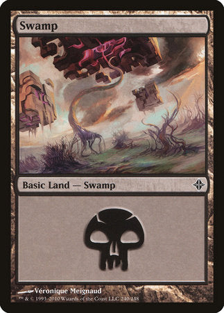 Swamp (240) [Rise of the Eldrazi] | Gate City Games LLC