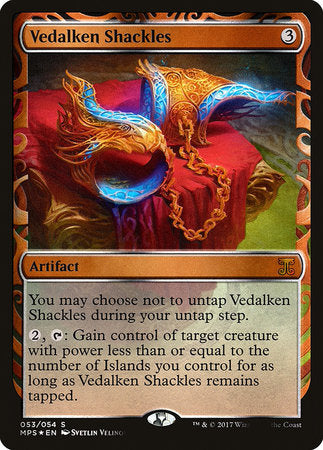 Vedalken Shackles [Kaladesh Inventions] | Gate City Games LLC