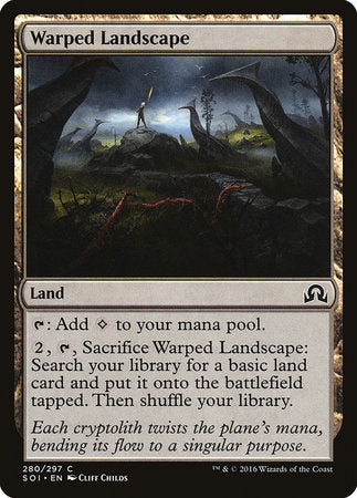 Warped Landscape [Shadows over Innistrad] | Gate City Games LLC