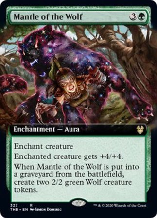 Mantle of the Wolf (Extended Art) [Theros Beyond Death] | Gate City Games LLC